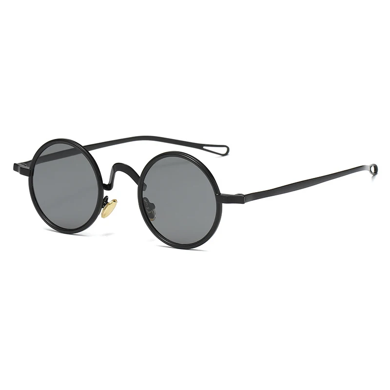 

small round metal steampunk vintage polarized sunglasses for men and women funny top quality oculos