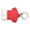 Reliable and Cheap 3d pvc keychain custom shaped soft cute man character keychain