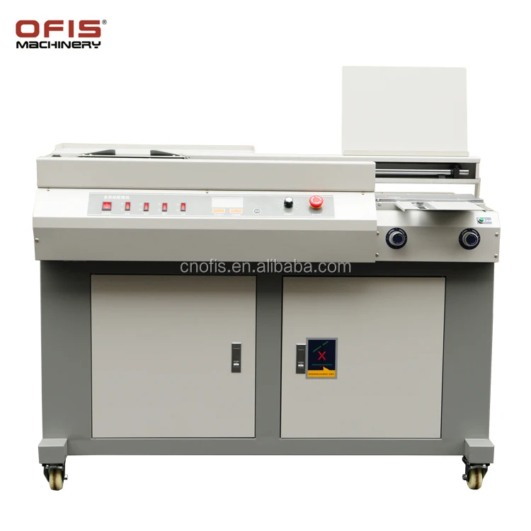 55HC A4 Automatic Perfect Note Book Binding Machine with Side Glue