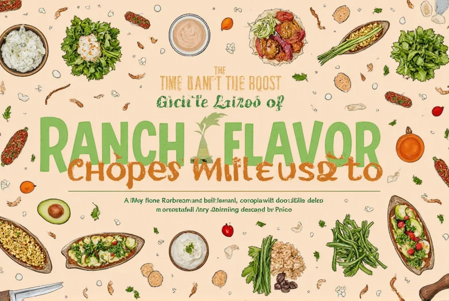 Ranch Flavor on Salad