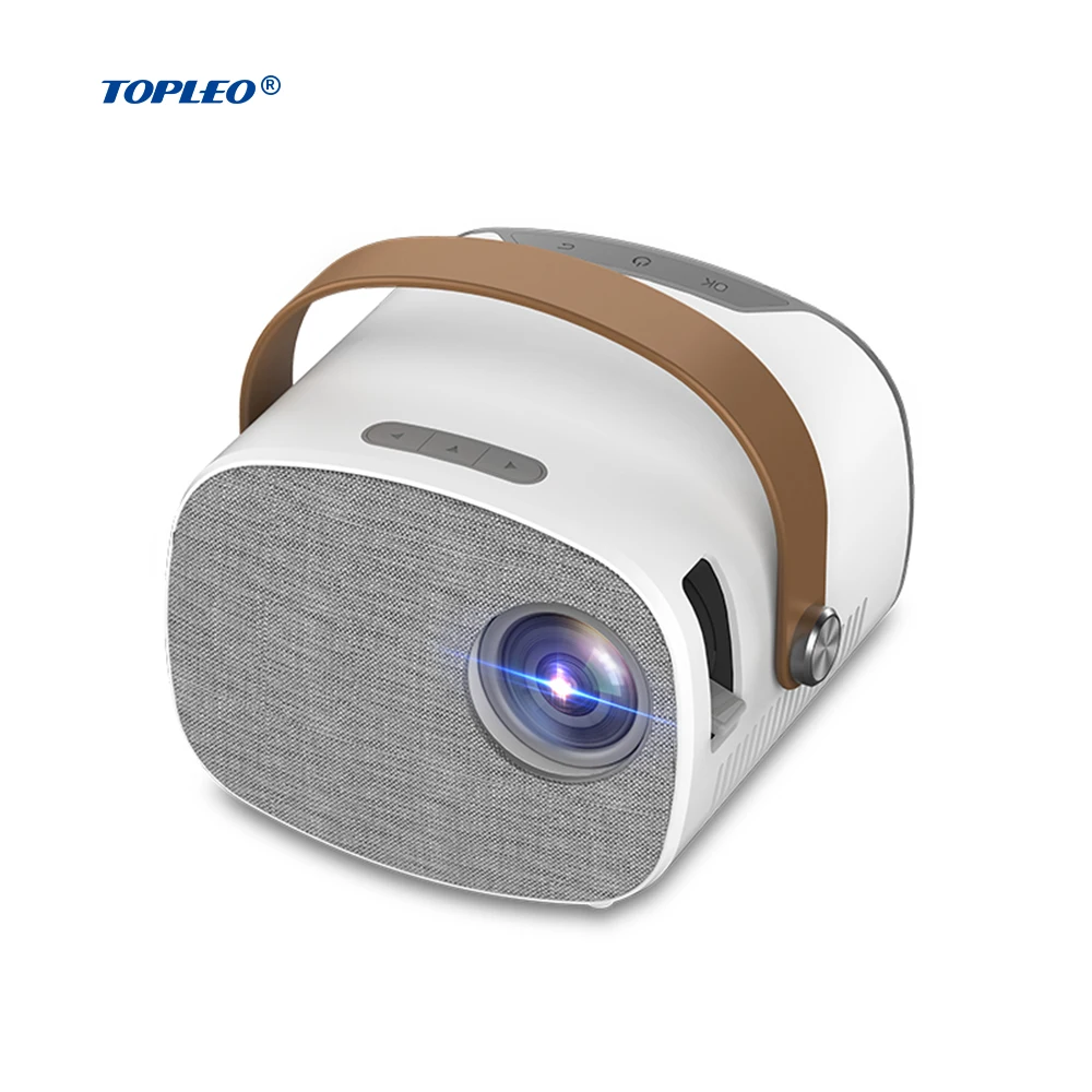 

Topleo mini Full Hd Wifi Smart 3d LCD Portable outdoor Home Theater projetor 4k projector