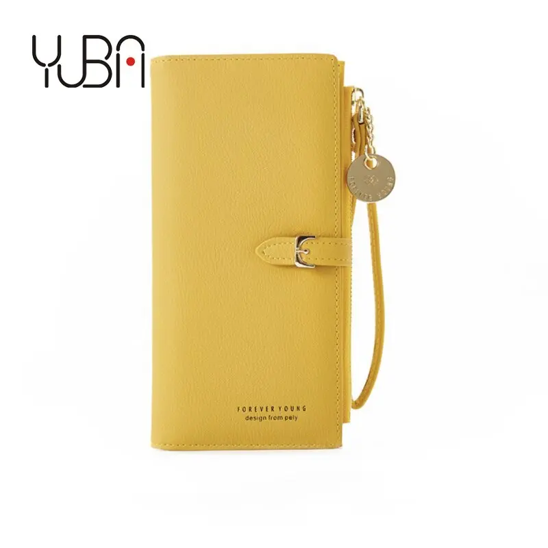 

Wristband Female Wallets Clutch Purse Zipper Phone Pocket Card Holder long card wallet woman wallet purse
