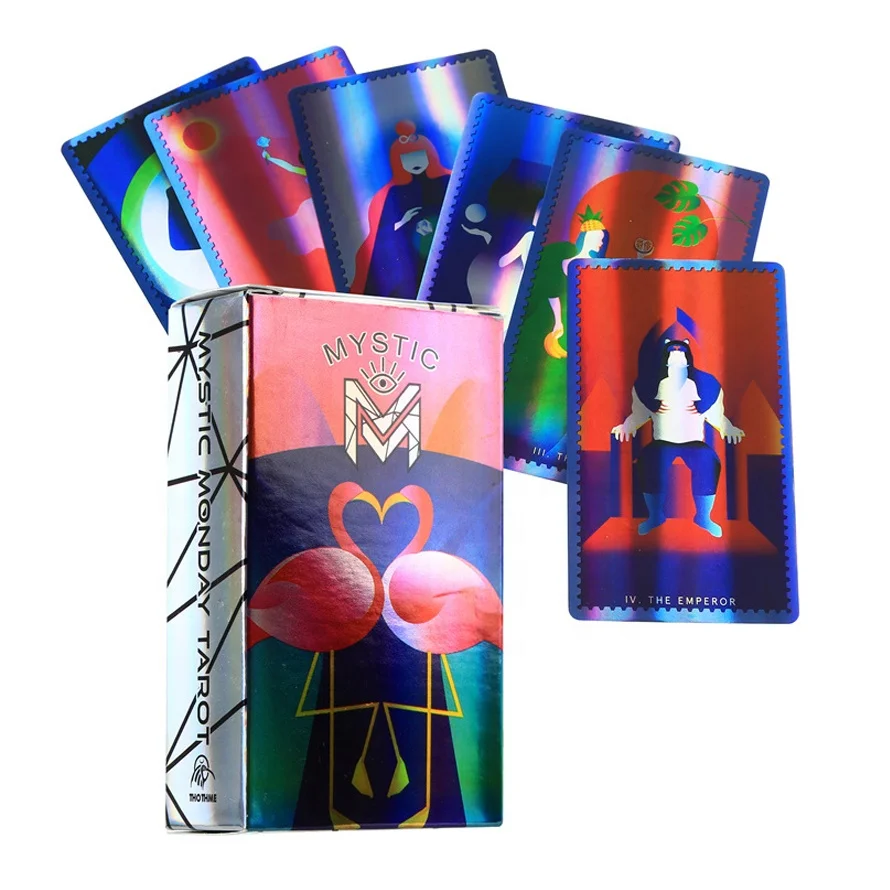 

Mystic Monday Tarot Card Deck with E-guidebook board game divination tarot cards