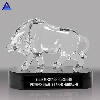 lead crystal animal figurines