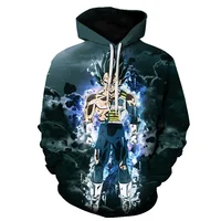 

Junior Hoodies Dragon Ball Z 3D Boys Girls Sweatshirt Sublimation Printed Pullover Custom Hoodies Unisex Street Style