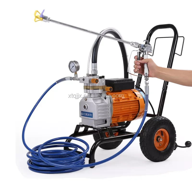 

Electric paint spraying machine wall putty spraying machine