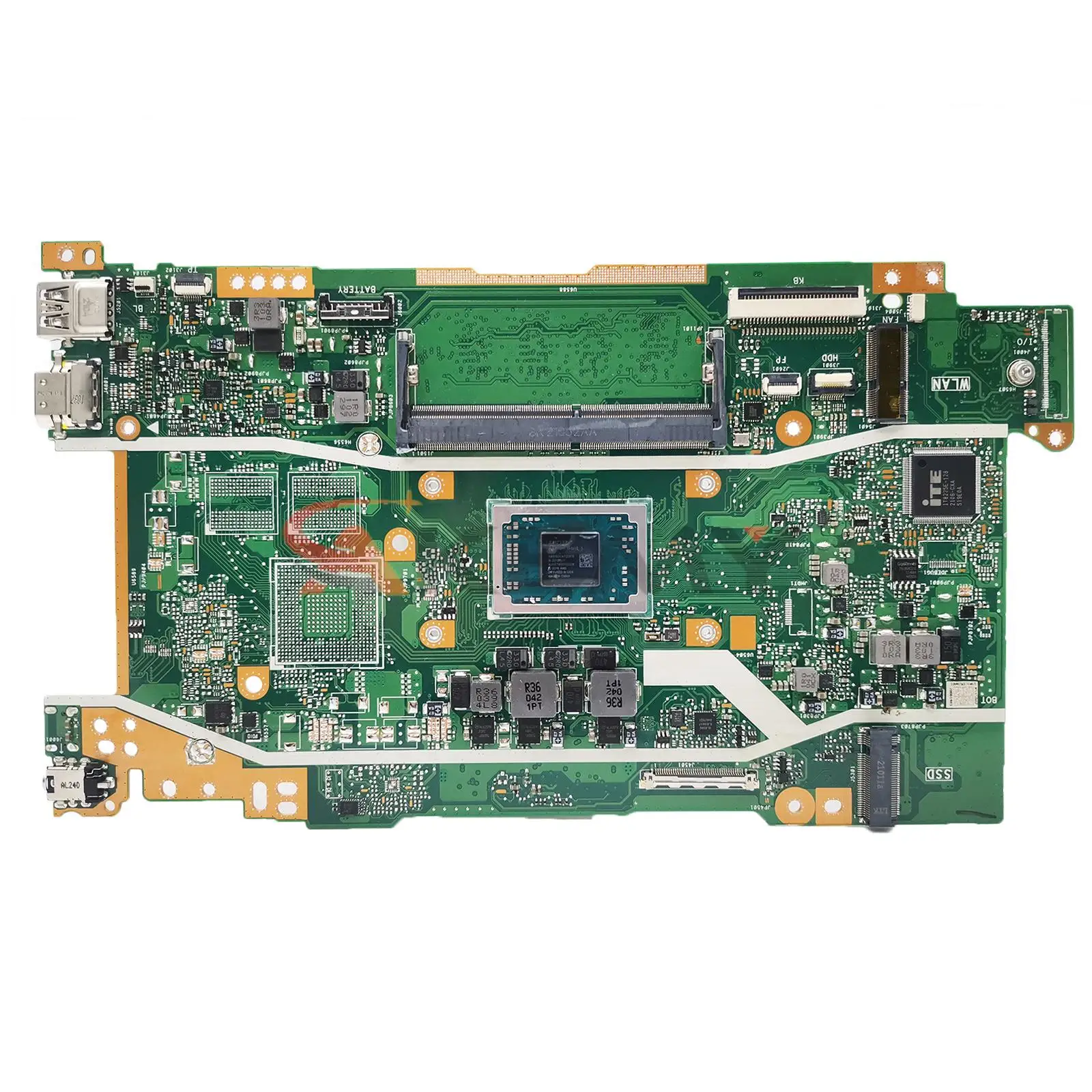 

X415D Mainboard For ASUS X415DA X415DAP M415DA M515DA D515DA D515DAP M515DAP X515DA Laptop Motherboard AMD CPU 4GB/RAM UMA