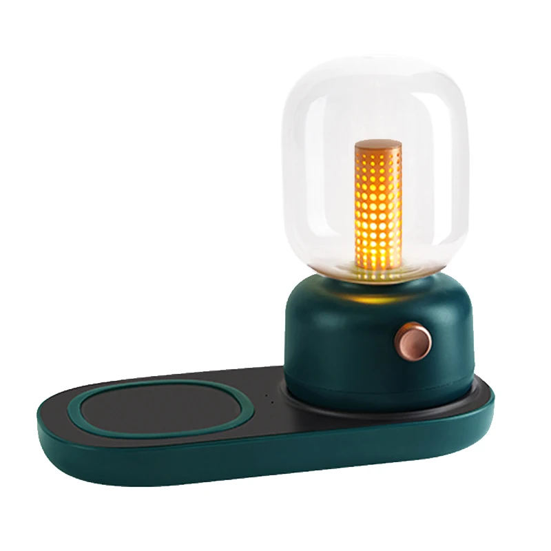 

Kids Bedroom Decorative Portable Feeding Lamp Decoration LED Baby 2in1 Night Light With Phone Wireless Charger