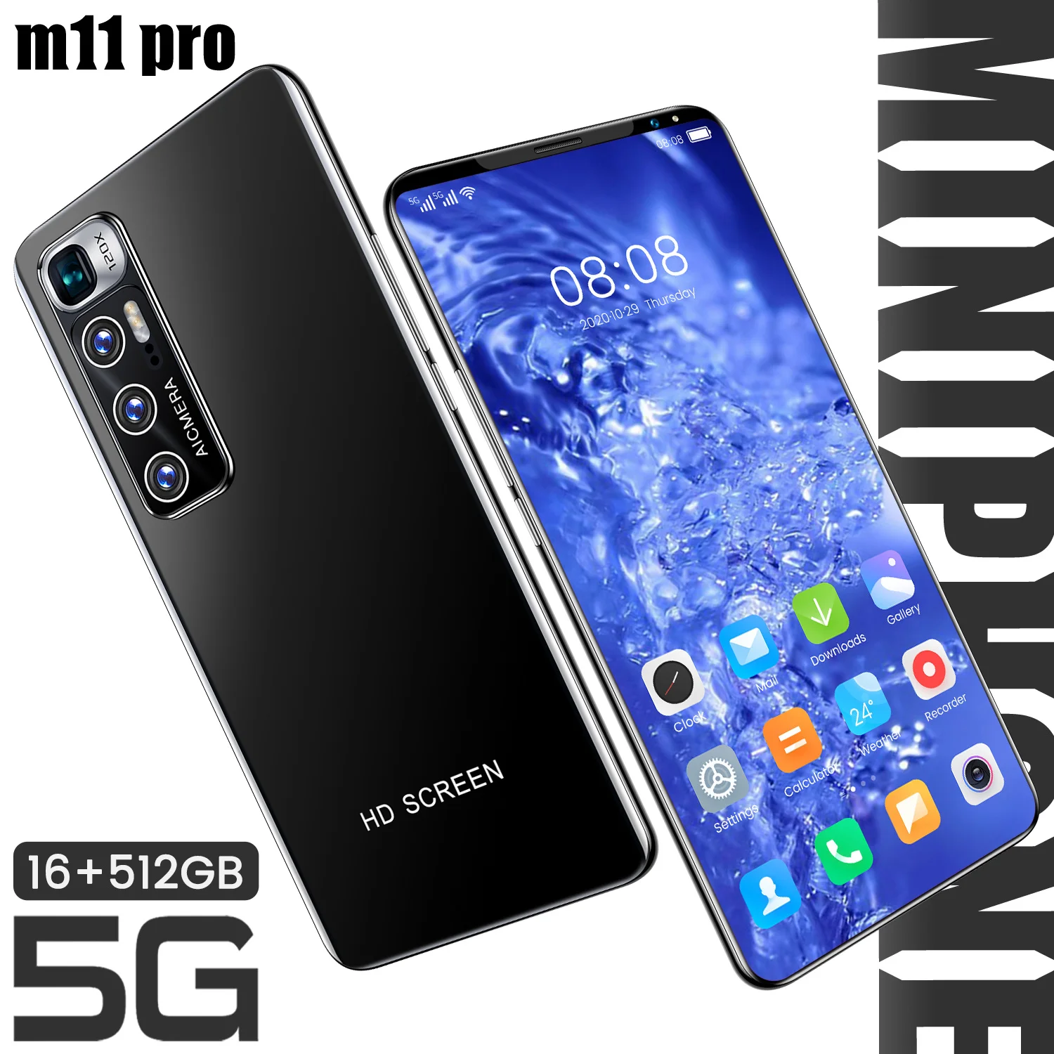 

High Quality Smart Phone New Model Phone Large Memory Mobile Phones