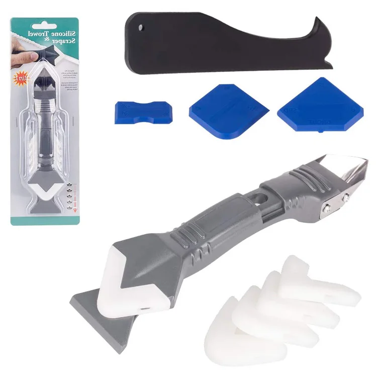 Professional Caulk Tool Kit 9pcs Caulking Removal Tool Kits Silicone