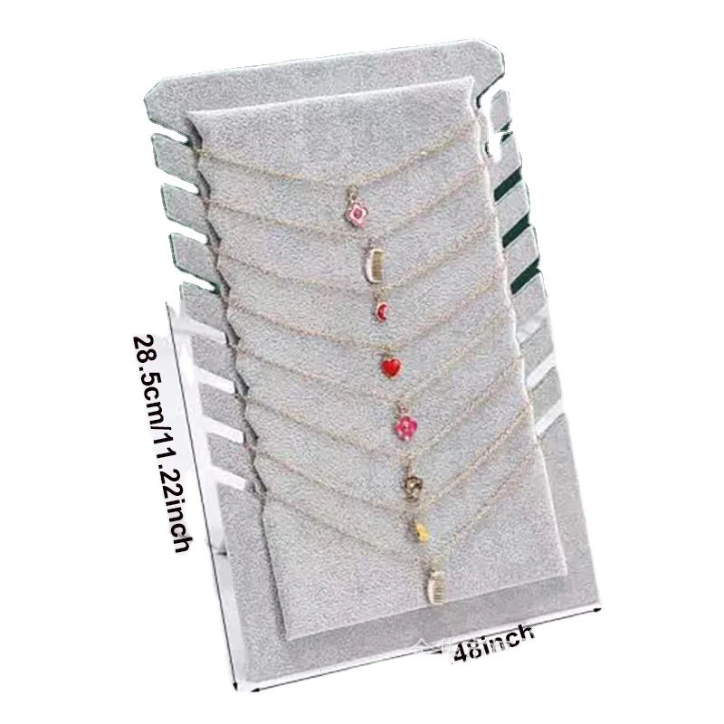 Creative Key Shape Women's Diamond Silver/Gold Plated Flannel Necklace Pendant Display Frame Window Jewelry Bracelet ROSE Brand