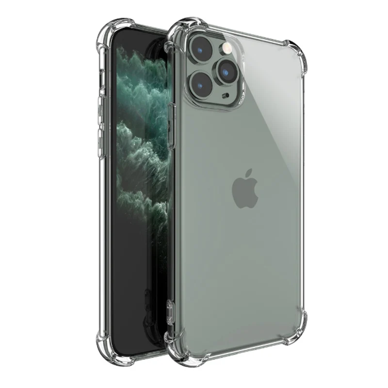 

TOP for Coque iPhone Funda Transparent Wholesale Flexible Thin Slim Shockproof iPhone iPhone 11 13 Case Clear