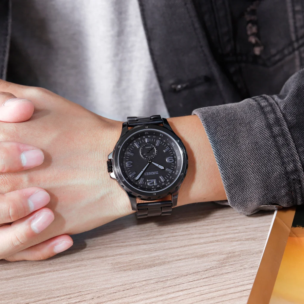 SKMEI 1513  New Design Made in China Boys Quartz Watch Nice Rubber Band Luminous Waterproof Concise Student Wristwatch