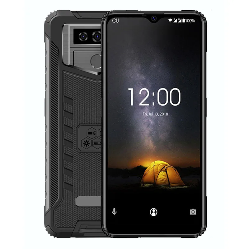 

HiDON 6.53 inch 3G+32G Android 6.0 rugged phone with WIFI GPS Fingerprint waterproof smartphone
