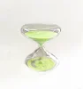 Hand-blown sand timer with transparent feel comfortable hourglass
