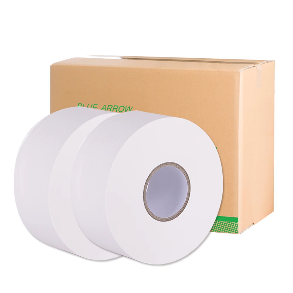 

DONSEA China Supplier OEM Soft Mix virgin Pulp Embossed 2-4 ply jumbo roll jumbo toilet tissue roll with Individual Wrapper