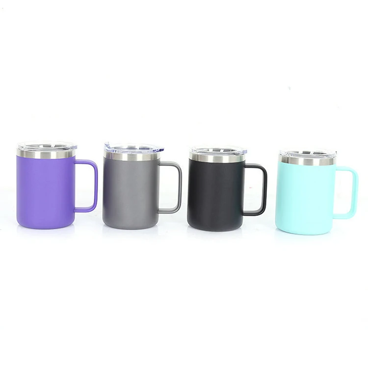

New arrival 304 stainless steel smart thermos car cups rotating flap, Colors