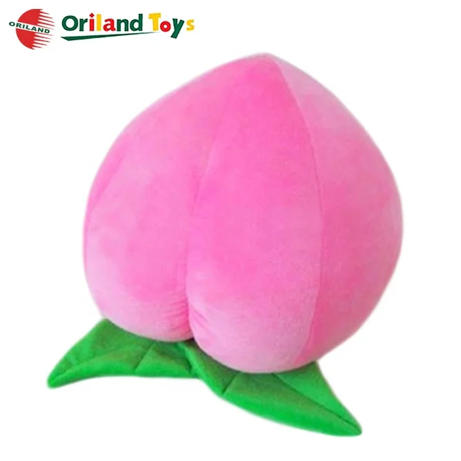 giant peach plush