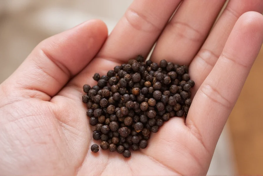 how is black pepper made