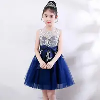 

Baby Clothes Flower Girls Wedding Dress Children Ball Gown Elegant Girl Princess Party Dress 3-10 Years Baby Kid Costume Clothes