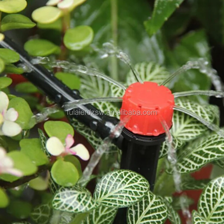 360 Degree Bubbler Dripper Micro Irrigation Emitter Garden Plant Water