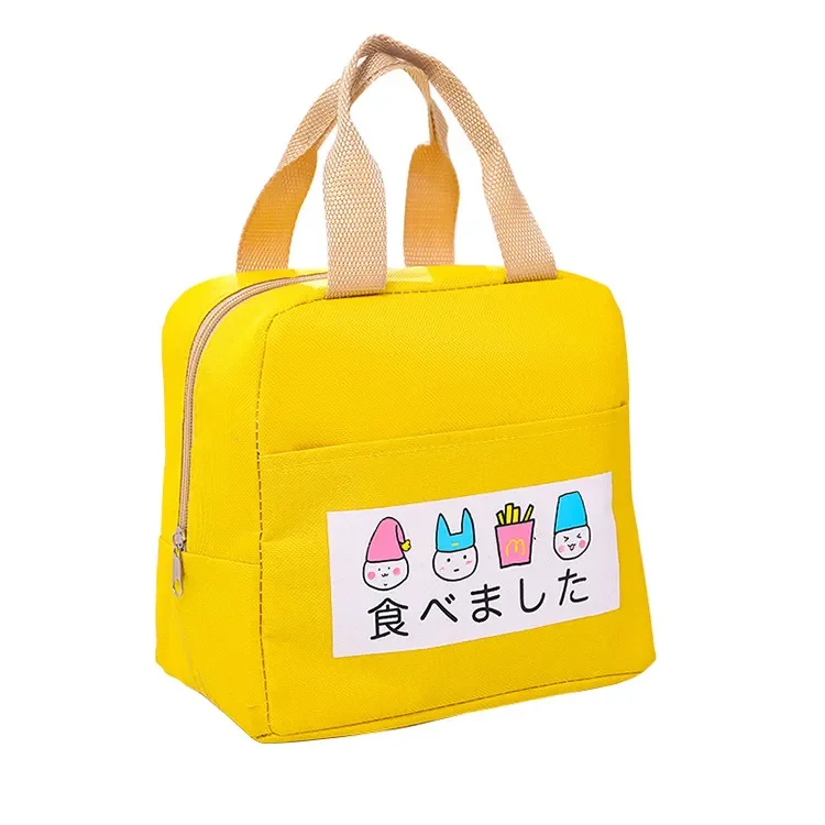 

Custom Logo Oxford Foil Tote Insulated Lightweight Lunch Cooler Bag For Kids