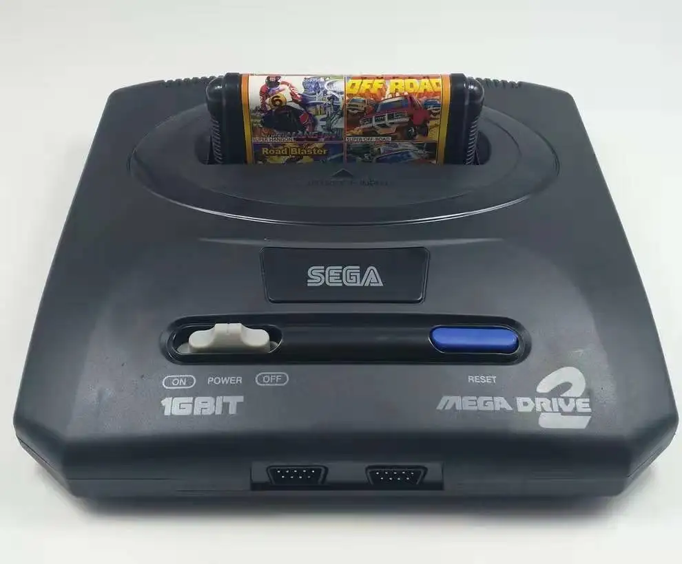 

sup 16-bit sega MD2 built-in game 368 in 1, plug-in card dual handle video game console, factory direct sales Double handle