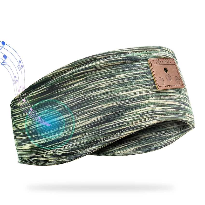 

Portable media player blue tooth sport headband for men music headband sports headband exercise wireless headphones, Pink.etc