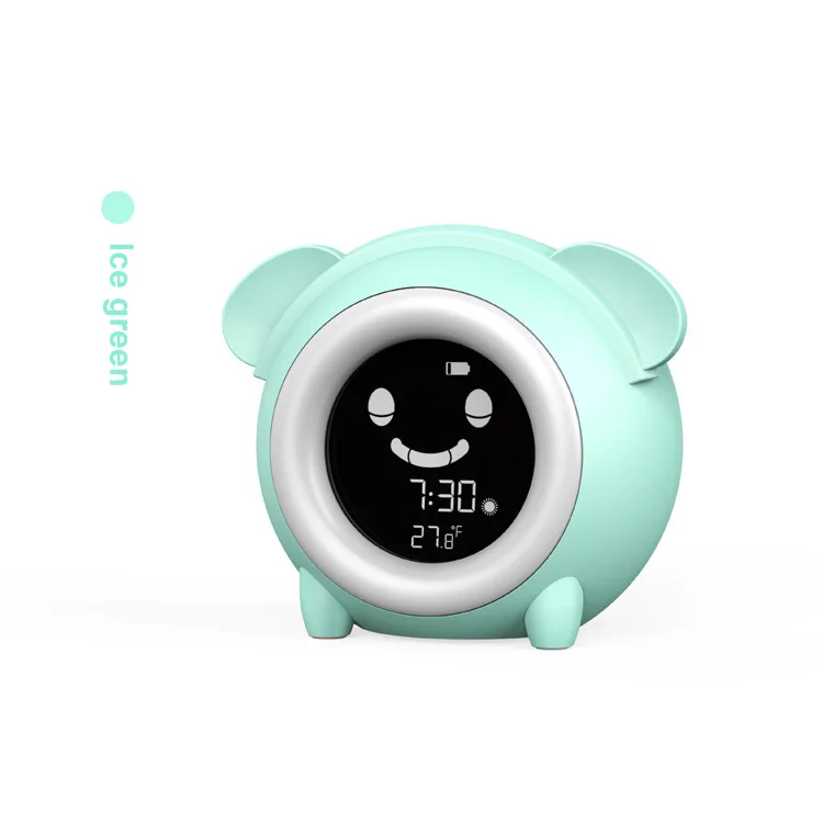 

High Quality Sensing Effect Bulb New Night Light Sleep Trainer Clock Kids, Customized color