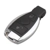 KEYYOU 2 Buttons Keyless Entry Remote Car Key FSK 433MHz For Mercedes BENZ 2000+ With NEC&BGA Key Shell Case D25 Smart Key