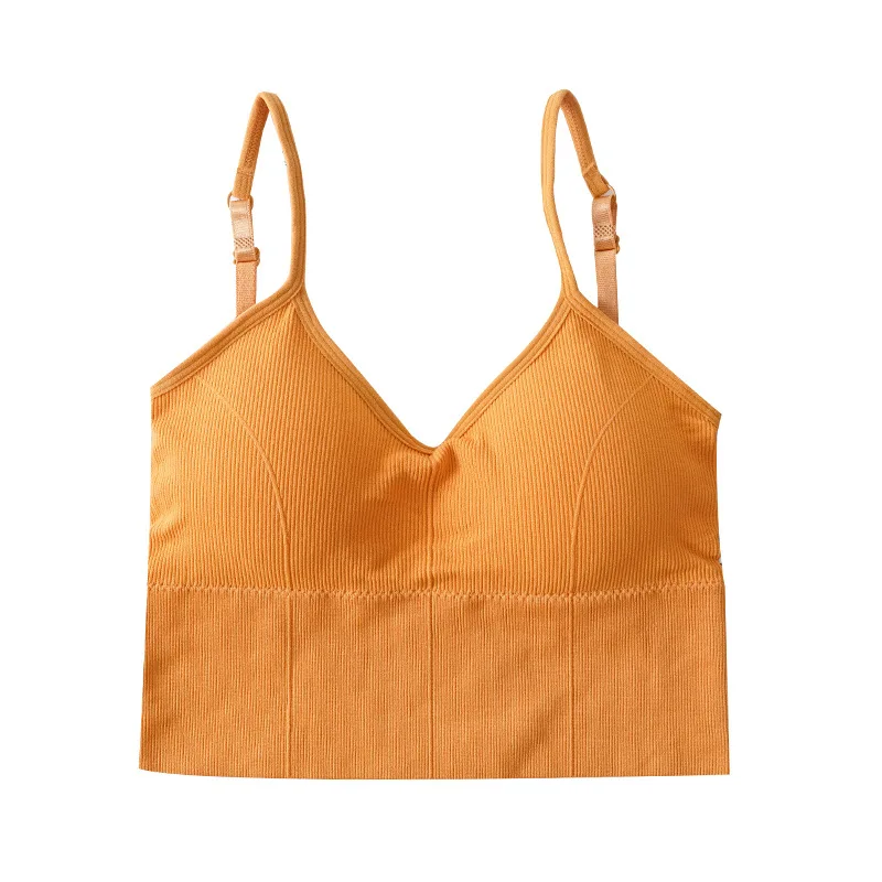

Women's Seamless Chest Wrapping Sling Vest of The Same Type By Kaka