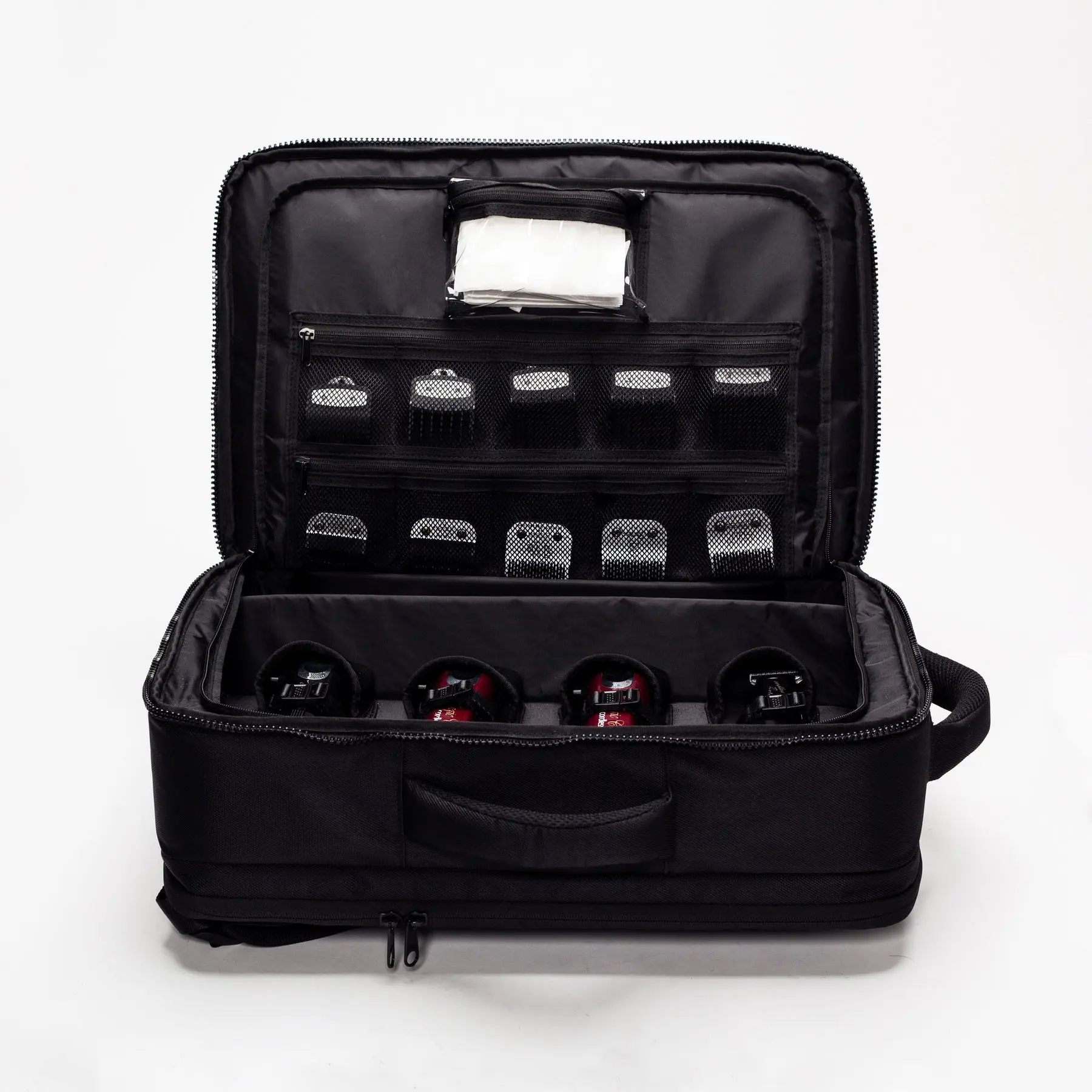 

Hairdressing Tool Bag Custom Logo Durable Barber Tool Backpack Bagpack with functional Pockets, Customized color