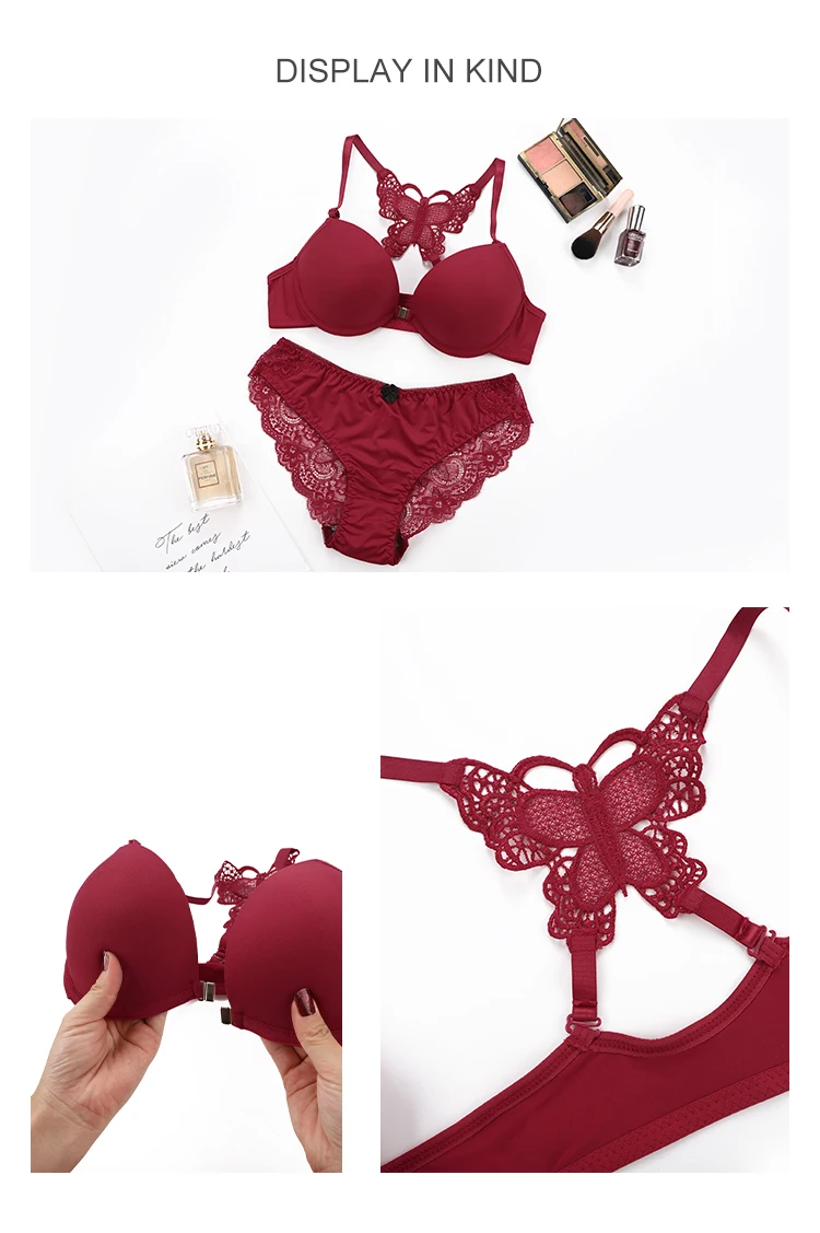 Dropshipping High Quality 2 Piece Set Young Girls Custom Lingerie