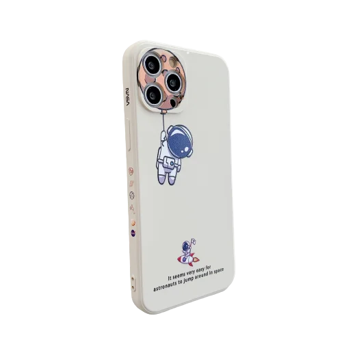 

full coverage cartoon pattern painted TPU glass back Mobile Phone Protector Case cover case For iPhone, Multi