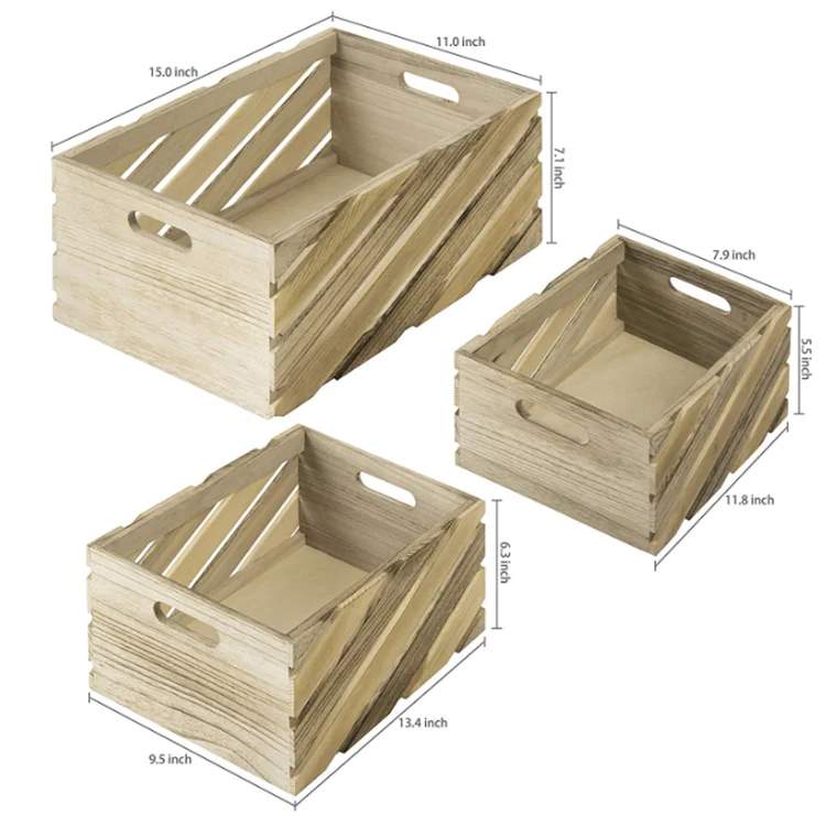 potato pallet crates wood boxes