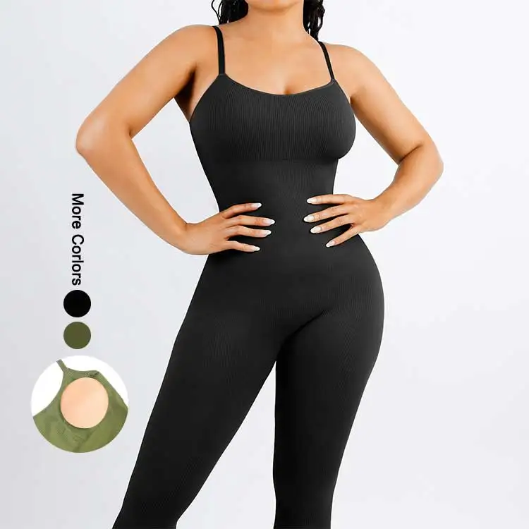 

hexin wholesale tummy control new Seamless summer jumpsuit wholesale shapewear