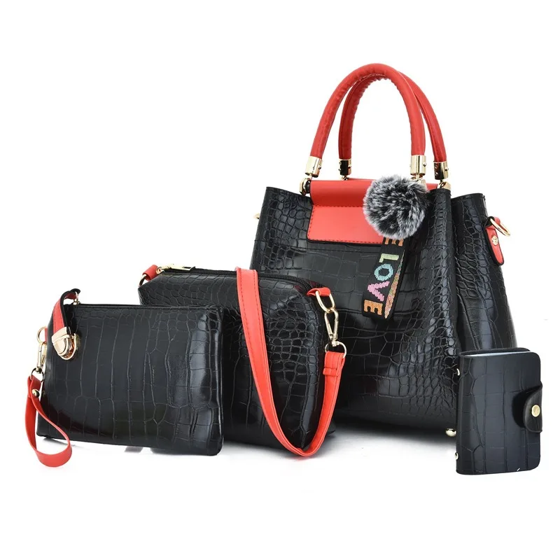 

Hangzhou Xiwei High Quality Amazon Hot Sale Women Fashion PU Combine Bag, Pantone