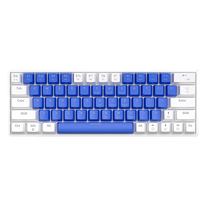 

Customized 63-key Wired Gaming Keyboard Custom Mechanical Keyboard RGB Hot-swappable Mechanical Keyboard