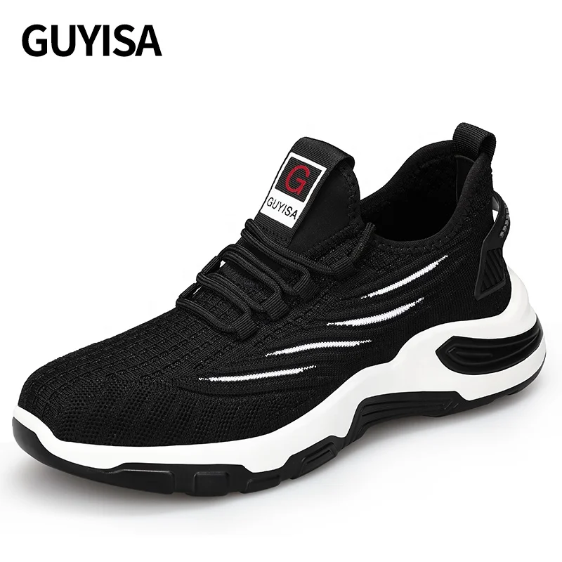 

GUYISA Factory direct sales safety shoes can accept customized lightweight PU outsole outdoor work steel toe safety shoes