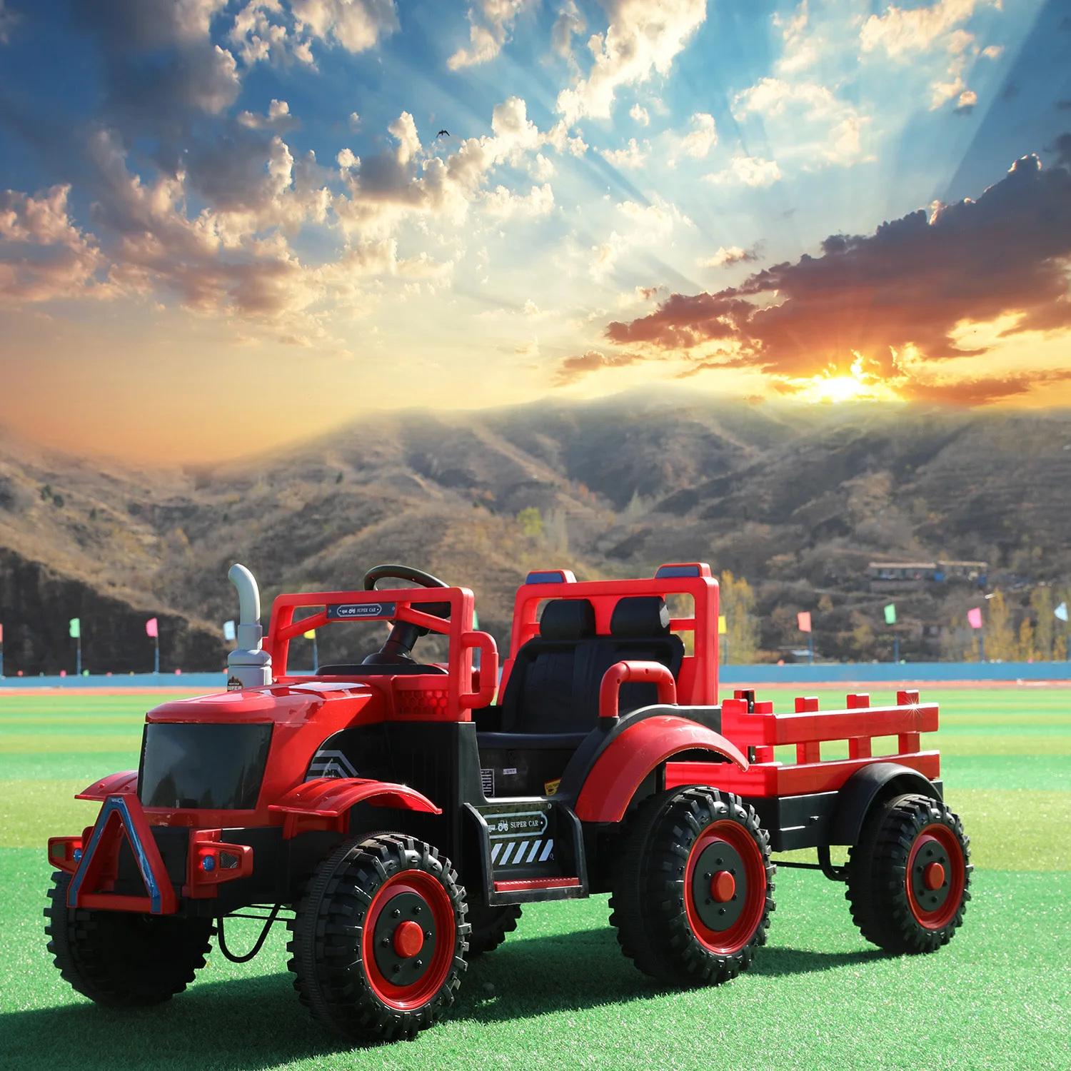 Kids Mini Tractor Giving Children A Good Childhood Functional And