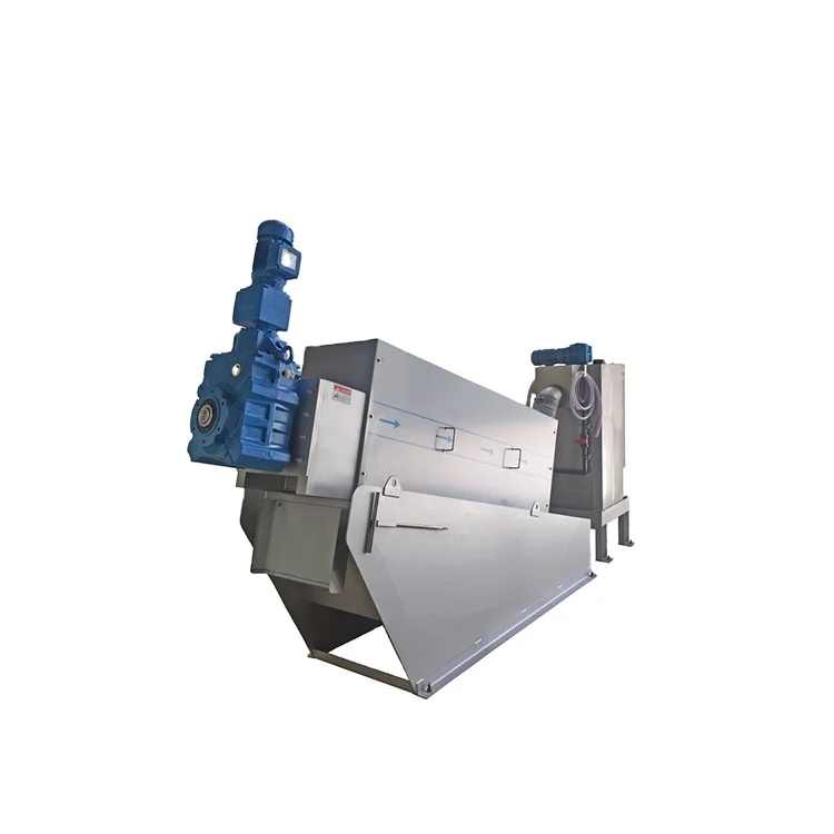 (mds101) Small Footprint Automatic Sludge Dewatering Screw Press ...