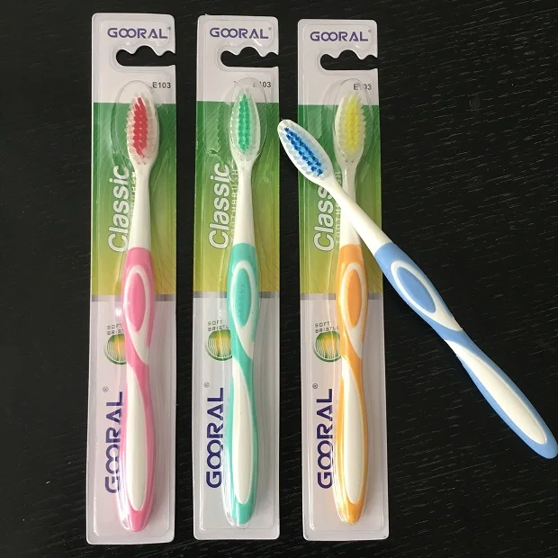 

Adult PP Handle Disposable Hotel Toothbrush, Customized color
