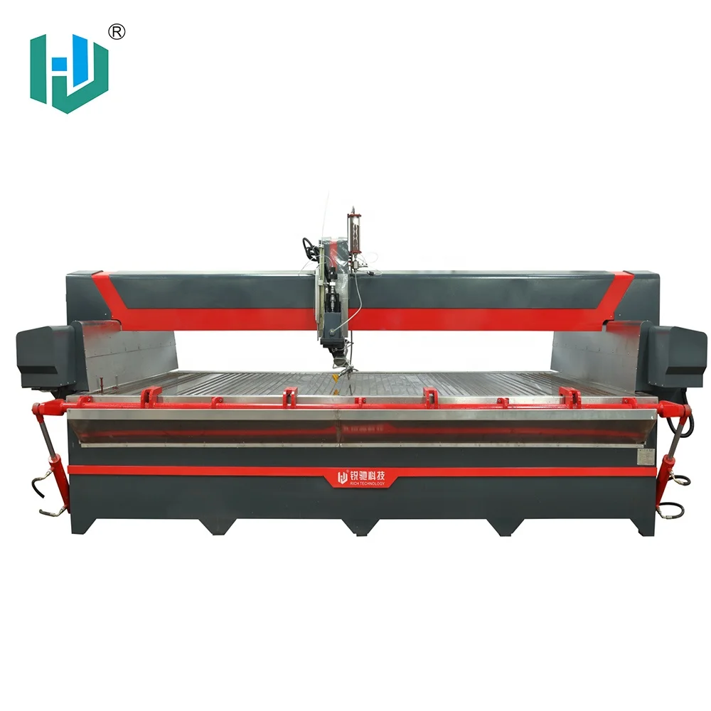 
Ceramic Marble Water Jet Granite 45 Degree CNC Price Tile Cutting Machine RC4020 AC 5-Axis 