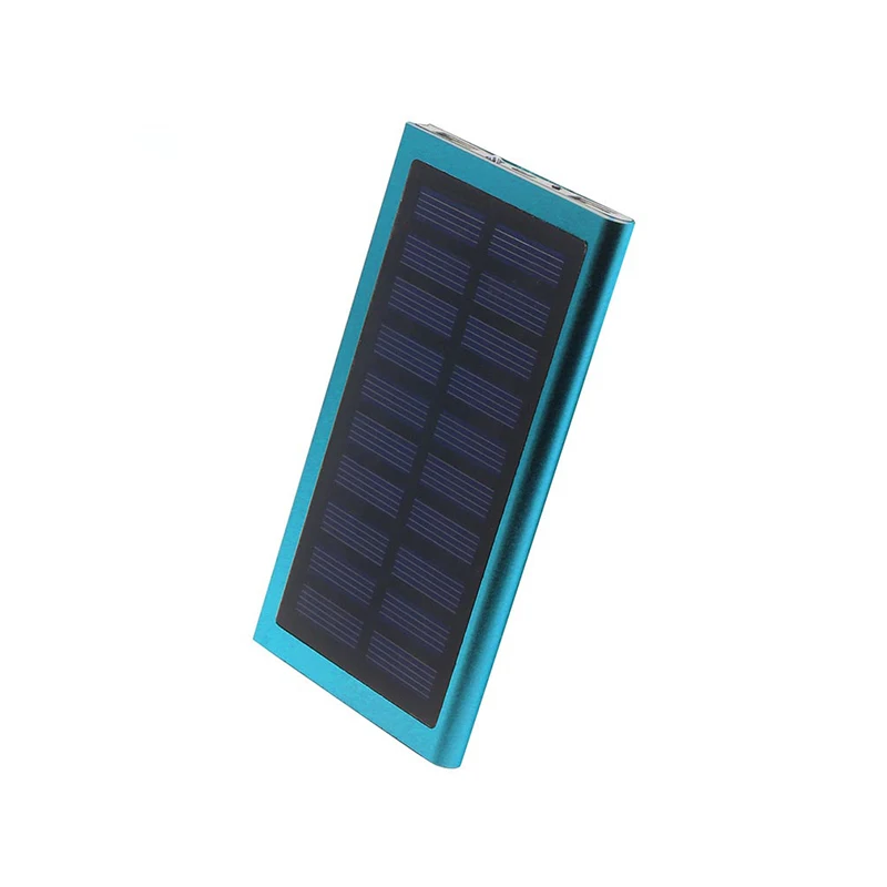 

Shen zhen new product Outdoor portable led Solar powered mobile phone mini real 8000mah battery charger power bank, Black,gold,silver,pink,blue,rose gold