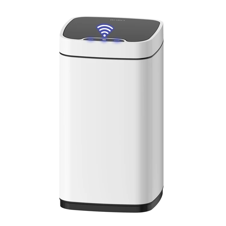 

Stainless steel storage garbage bins home smart sorting touchless bin with sensor