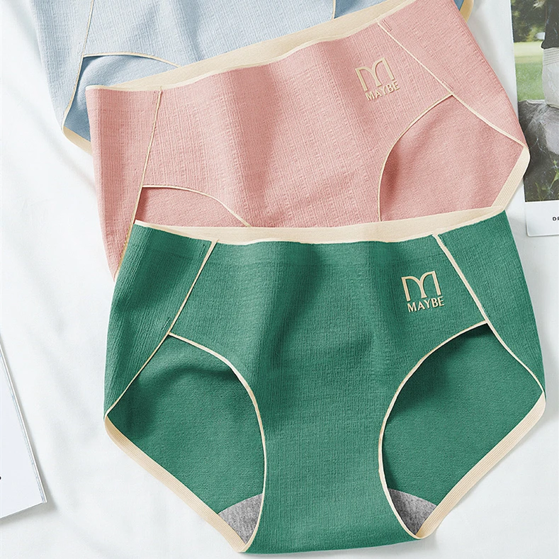 

2021 Women's Hipster Panties Seamless Cotton Undies High Quality Cotton Panties Womens