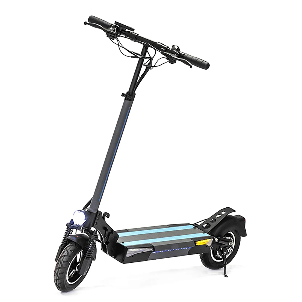 

China Wholesale support EU UK warehouse Dropshipping Folding Electrico Scooter T4 10 Inch 600W 48V Adult Fast Electric Scooters, Black