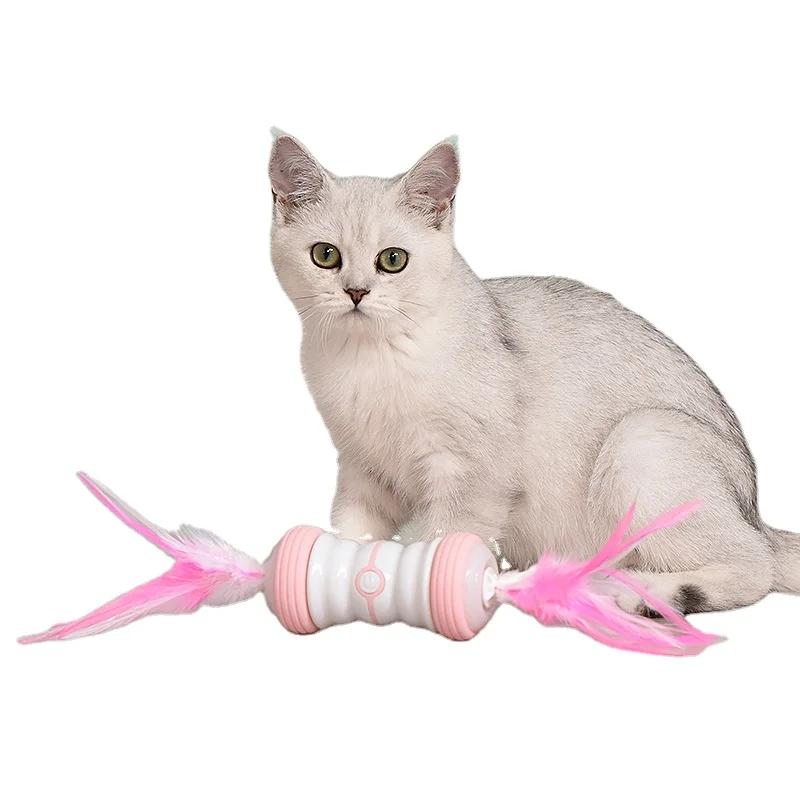 

The new pet electric cat toy Magic wand funny cat ball car automatic rotation funny cat gadgets Amazon exclusive