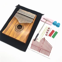

Acacia Wood Percussion Musical Instruments 17 Keys Kalimba Thumb Piano