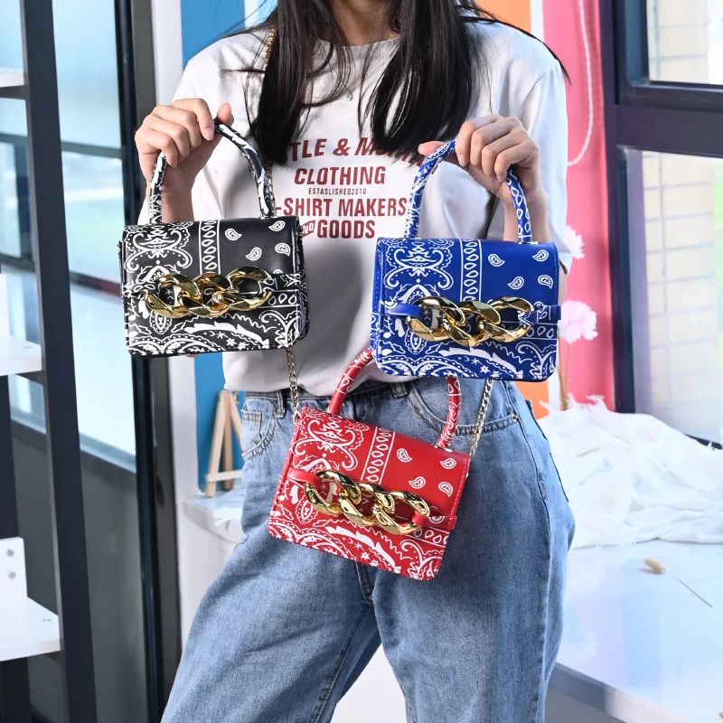 

designer purses and ladies handbags women 2021 crossbody handbag womens bandana print shoulder handbags and purses